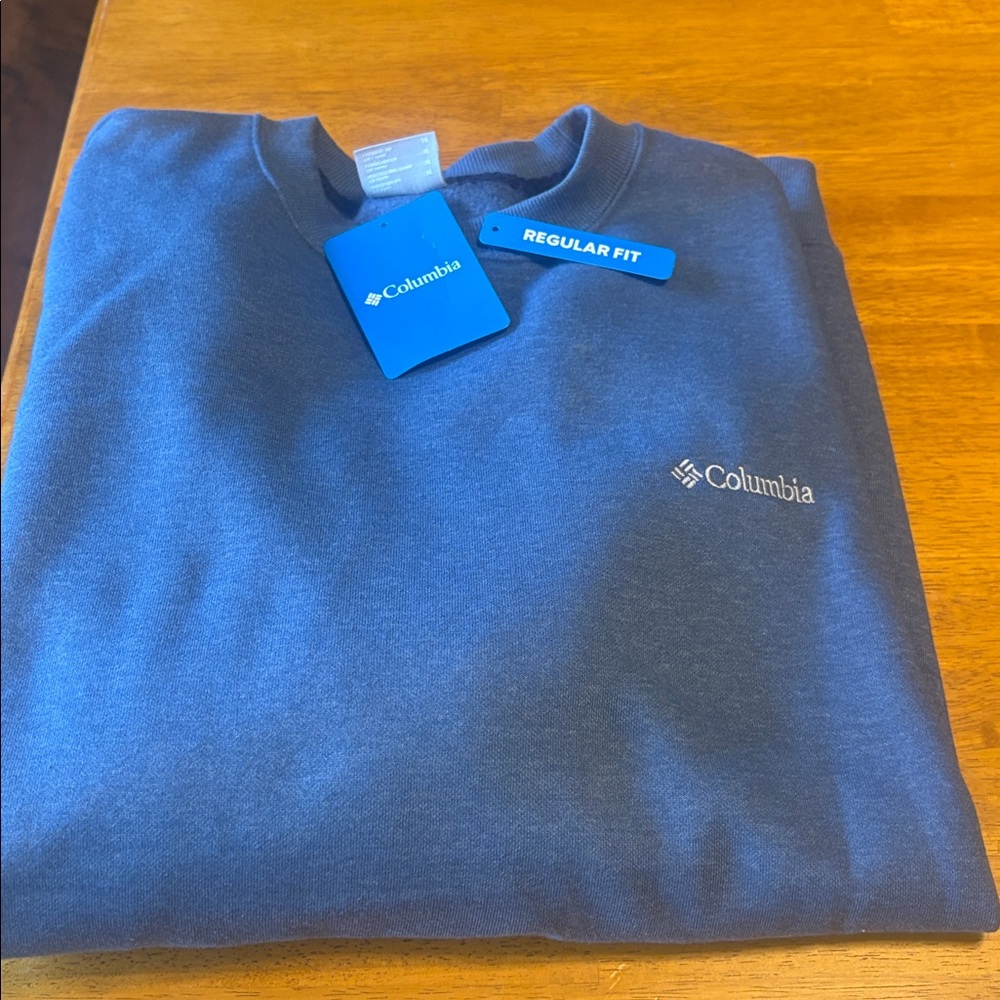 Columbia Navy Crewneck Sweatshirt